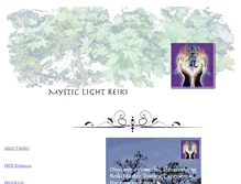 Tablet Screenshot of mysticlightreiki.com